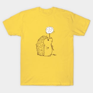 Hedgehog with dandelion T-Shirt